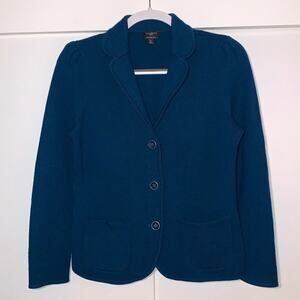 Merino wool sweater jacket